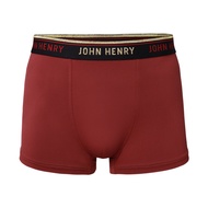 JOHN HENRY UNDERWEAR Silver &amp; Gold Series กางเกงชั้นในผู้ชาย ทรงบ๊อกเซอร์ บรี๊ฟ รุ่น JU JU3G002 สีแดงเลือดหมู