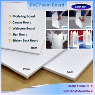 1mm 2mm 3mm PVC Foam Board A6 A5 A4 PVC Board Waterproof PVC Modelling Board Canvas Painting Welcome
