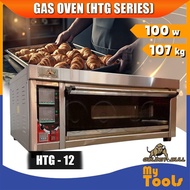 Mytools Golden Bull HTG-12 (HTG Series) Gas Oven 1 Deck 2 Tray Industrial Heavy Duty