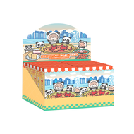 FINDING UNICORN zZoton Panda Treats Series Plush Badge Blind Box(Whole Set 6pcs)