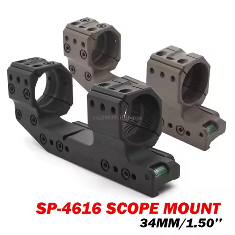 New Scope Rings SP 4616 Solid 34mm Tube Riflescope 38mm 1.50in Scope Mount with Surfaces for Scope A