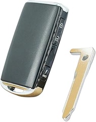 WAZSKE13D03 Remote Key Fob Case Shell Keyless Entry Replacement for Mazda CX-3 CX-9 2020 2021,CX-5 2