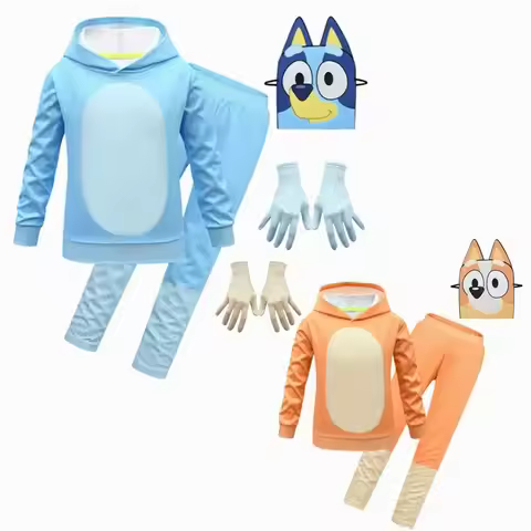 Lovely Blueying Bingoed Lover Girl boys Game Anime Character Cosplay Halloween Carnival birthday Eas