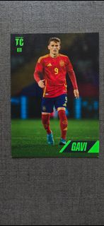 Panini Gavi 足球球星卡