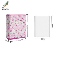EduElite Màu hồng photocard Binder Album trái tim rỗng ảnh thẻ chủ lưu trữ hiển thị hình ảnh Kpop Al