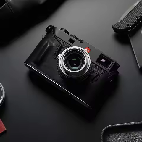 Mr.Stone for Leica M11 Camera case Protective Case Camera Bodysuit Camera Handmade Genuine Leather C