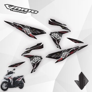 Striping Sticker Vario 125 LED 2015 2016 2017 67 Shark Sticker/