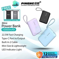 Pineng PN-873 10000mAh Powerbank 22.5W Fast Charging Power Bank Mini Powerbank Original Pineng Power