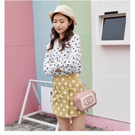 TS118 Korea CC Summer Chain Women Sling Bag / Women's Sling Bag - pink imported waist Bag Women's Ba