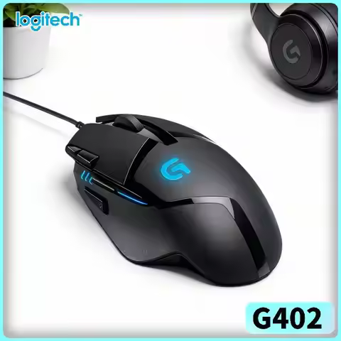 Logitech G402 High Performance Gaming Mouse, 500 IPS Tracking Speed, Durable Build for Daily Gaming 