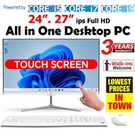 🌟Touch Screen 24" 27" All in one Desktop PC🌟Intel core i9/i7/i5 all in one pc