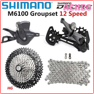 Aheg SHIMANO DEORE M6100 1X12ชุดเปลี่ยนเกียร์จักรยานเสือภูเขา MTB ชุดเปลี่ยนเกียร์ M6100 SUNSHINE Ca