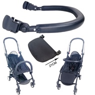 Baby Stroller Footboard &amp; Leather Cloth Material Handle Bar Stroller Accessories For Babyzen Yoyo Yoya Babytime Pram Bumper