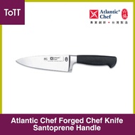 Atlantic Chef Forged Chef Knife, Santoprene Handle