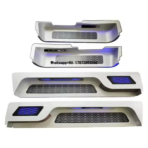 Vito W447 W639 MPV VIP Interior Upgrade LED Welcome Pedal Sliding Door Aluminum Alloy Sill Walnut Wo