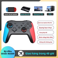 GAMINJA NS009 Bluetooth Không Dây Điều Khiển Trò Chơi Tay Cầm Chơi Game Có Rung Kép Cho Nintendo Swi