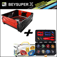 COD 🚚 เซ็ตกล่องลูกข่าง เบย์เบลด X เซ็ตลูกข่าง TOPGYRO X BEYSUPER X ของแท้ TAKARA TOMY เซ็ตสุดคุ้ม ส่