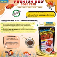 (250g PACK) AKARI Premium Maxi Snakehead Fish Bran- Red- Yellow- Blue 1mm, Supports color enhancemen