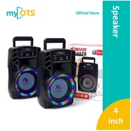 Portable Bluetooth Wireless Speaker 4 inch Woofer
