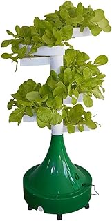 Aquaponics Grow System, 72 Pods Vertical Hydroponic Irrigation System Tower, Independent Hydroponic System, Hydroponics Tower, for Herbs, Fruits and Vegetables