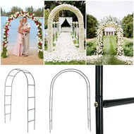Iron Wedding Arch Decorative Garden Backdrop Pergola Stand Flower Frame For Marriage  Party Decorati