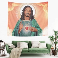 Decorative Singer Poster Tapestry Art Jesus Bedroom Decor Living Room Trendy Tapestry Tapestry Home 