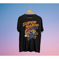 Men's t-shirt/MARIO RUNNER/black t-shirt