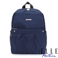 [ELLE Active] Intellectual Elegant Series-Backpack-Dark Blue