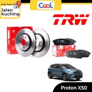TRW  X50 Front Disc Rotor & Disc Pad Set