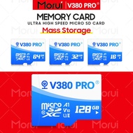 Morui V380 Micro SD Card 100m/s High Speed 16GB 32GB 64GB 128GB U3 TF For CCTV or Camera Memory Card