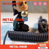 Meta Knob for Mechanical Keyboard Metal Knob Spherical Knob Round Knob for sugar65 Mechanial  Keyboard