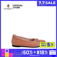 Hush Puppies รองเท้าผู้หญิง รุ่น HP 8WCFPP874Z สีน้ำตาล (รองเท้าลำลองหนังแท้ แบบสวม)