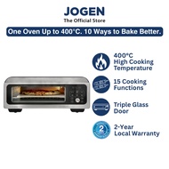 JOGEN EO 8216 Pizza Oven Heat up to 400°C High Temperature For Air Fry Bake Roast Grill Dehydrate