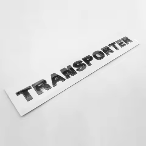T4 Transporter Chrome Lettering Typing T6 Rear Boot Badge Emblems T5 Tailgate Logo Transporter Car L