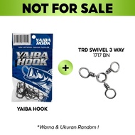 YAIBA 3-WAY SWIVELHOOK + SWIVEL
