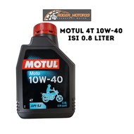 MESIN MOTUL MOTO 4T 10W-40 API SJ 0.8L ORIGINAL MOTUL ENGINE OIL