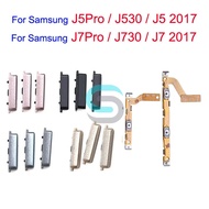 Power Button Flex Out Side Volume Up Down Button Flex For Samsung J530 J730 J5 J7 Pro 2017