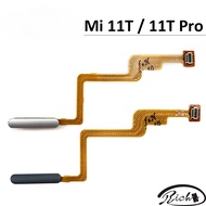 New For Xiaomi Mi 11T Mi11T Pro Fingerprint Sensor Home Return Key Menu Button With Power Flex Cable
