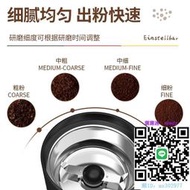 磨豆機咖啡豆研磨機電動磨豆機意式咖啡家用超細多功能打粉機德國wancle
