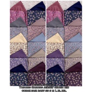 Tudung Sarung Printed Aisyah Exclusive Saiz M L XL XXL - Tudung Sarung Jersey Crush Rib Corak Instan