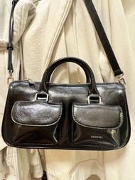 stand oil half chubby bag black黑色