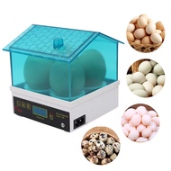 【Ready stock】4 Mini Egg Incubator,Small Poultry Hatcher Temperature Control Hatching Machine Digital Mini Automatic Egg Incubator for Chickens Birds Quail