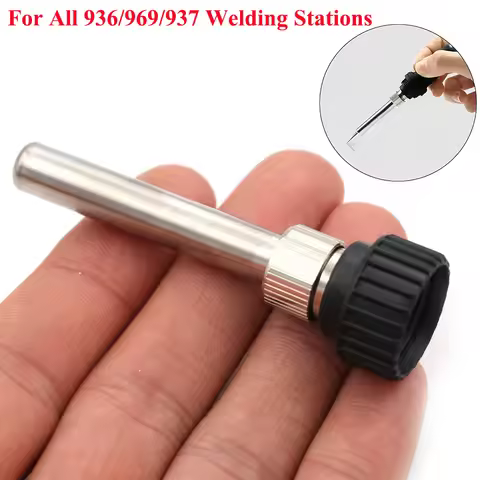 1/2PCS Most for 852D 936 937D 898D 907/ESD Iron Head Cannula Iron Bushing Tip Soldering Station Iron