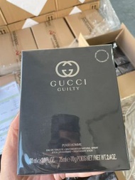 Gucci 古馳 罪愛男士兩件套（淡香水90ml+止汗劑75ml）25年新版