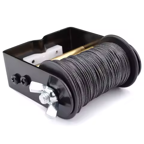 Archery Bow String Serving Thread Material + Metal Serving Jig for Recurve Compound Bow 30m/roll