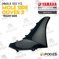 POWER GRAY YAMAHA NMAX V2 GENUINE SPARE PART FAIRINGS FLAIRINGS PLASTIC PARTS KAHA DARK GRAY