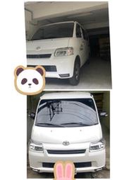 台北自售低里程車牌連號3800公里湯a露營車麵包車載貨方便商旅兩用toyota town ace 1.5頂級版本無傷完整