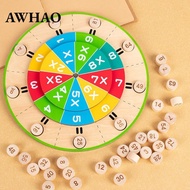 [AWHAO] 99 Multiplication Turntable Mathematics Educational Toy Math Skills Development