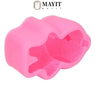 MAYIT 2pcs Silicone Form, Easy Demold  Design Fondant Form, Versatile Non-Stick Surface Chocolate Fo