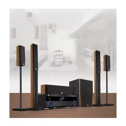 Home Theater System Audio Set 5.1 Living Room Home TV Music Sound Amplifier Speaker Subwoofer 3D Sur